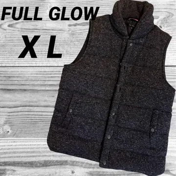 새상품급 FULL GLOW 풀그로우 남성용 XL 그레이 베스트 아우터
