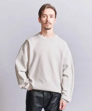 beauty&youth 유틸리티 밀라노리브 크루넥 니트