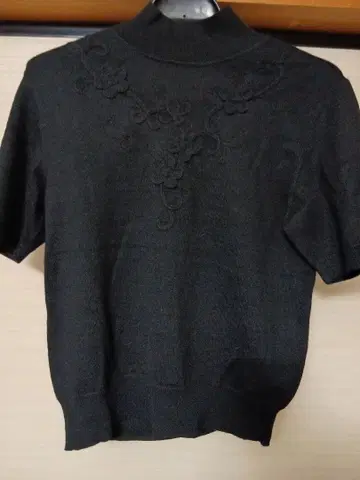 토마츠 반팔 니트 스웨터