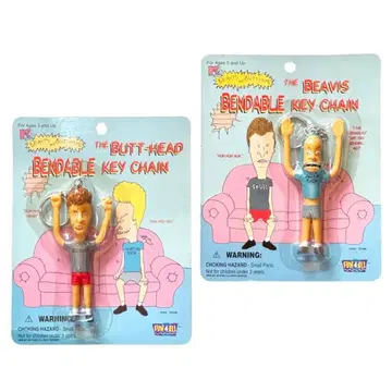 비비스 & 벋헤드 키링 세트 [미개봉 새상품]