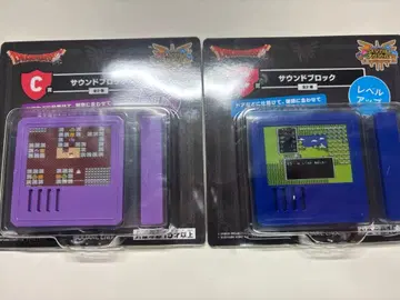 드래곤 퀘스트 복권 C상 전 2종 여관 레벨업 사운드 블록