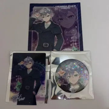 컬러풀 피치 토부 동물공원 캔뱃지 클리어 카드 엽서 히로