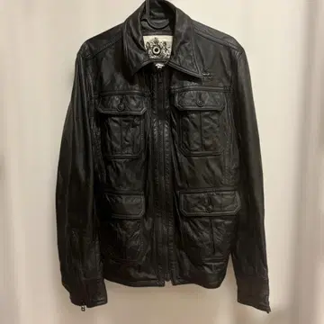 벤샤먼 L 사이즈 라이더 자켓 블랙