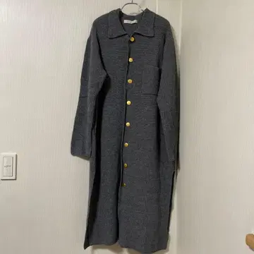 에스트네이션 니트 롱 코트/가디건 Freesise