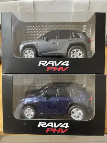 도요타 RAV4 PHV 미니카 2종 세트