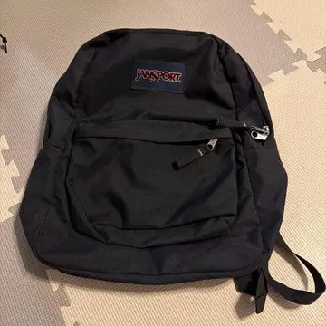 JANSPORT 블랙 백팩