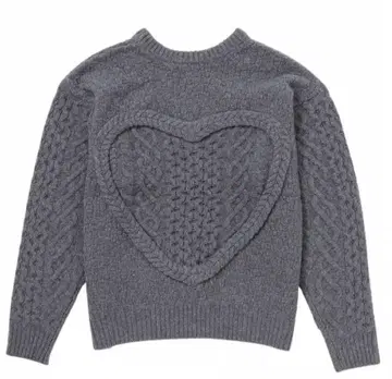 nknit cable 2way KNIT 하트 니트 케이블 하트 니트