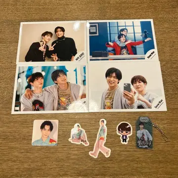 SnowMan 와타나베 쇼타 씰 공식 사진 부적 키링