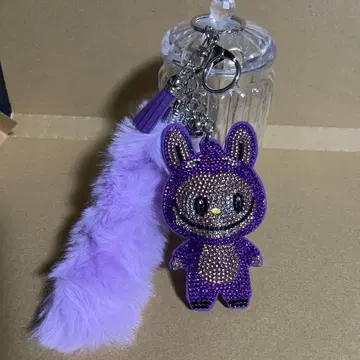 러브라이브 반짝반짝 보라색 키링