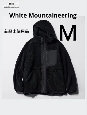 White Mountaineering 플리스 자켓 M 사이즈 블랙