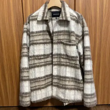 마블즈 플리스 체크 셔츠