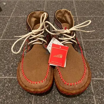 미사용품 Indian 브라운 22.5cm