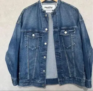 Healthy DENIM (헬시 데님) 오버 사이즈 데님 자켓