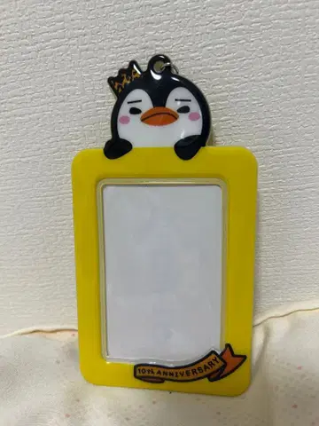 준호 트레이딩 카드 케이스 키링 펭귄