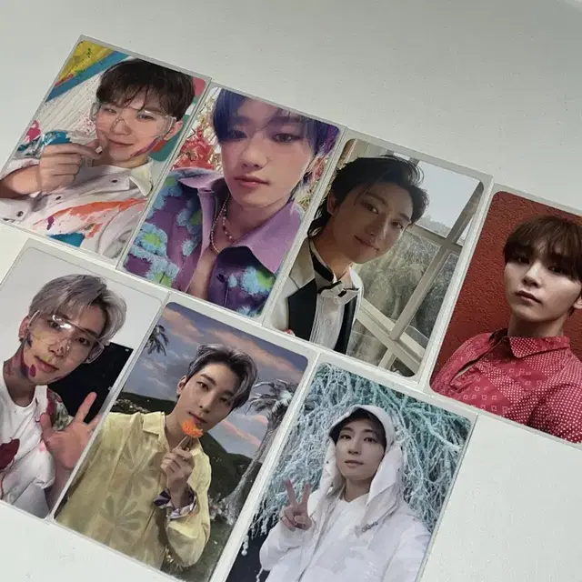 모든포카:500원)세븐틴 포카 디에잇 원우 호시 우지 부승관 포카 양도