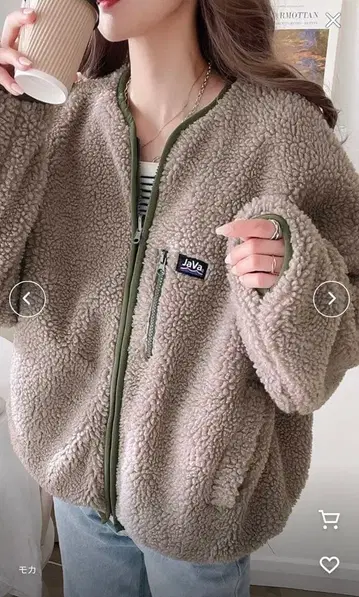 미사용 새상품 2way 노카라 자켓