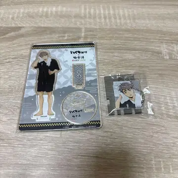 하이큐 미야 오사무 극락탕 아크릴 스탠드 아크릴 스탠드 아크릴 키링 세트