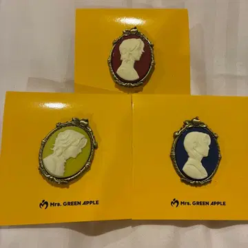 미세스 그린 애플 Mrs. GREEN APPLE 가챠 카메오 핀즈
