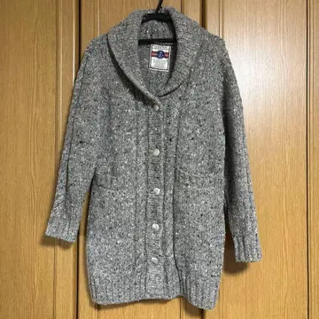 AS KNOW AS 니트 롱 가디건 카우친