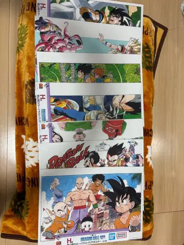 드래곤볼 제일복권 40주년 H상 7종 세트