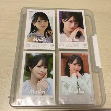 =LOVE 미니 사진 vol.9 vol.10 사사키 마이카 묶음 판매