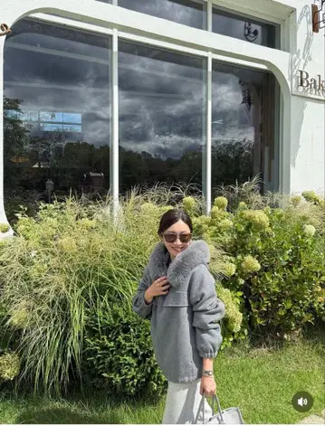 [ 새상품 ] 울 캐시미어 푸드코트 gray