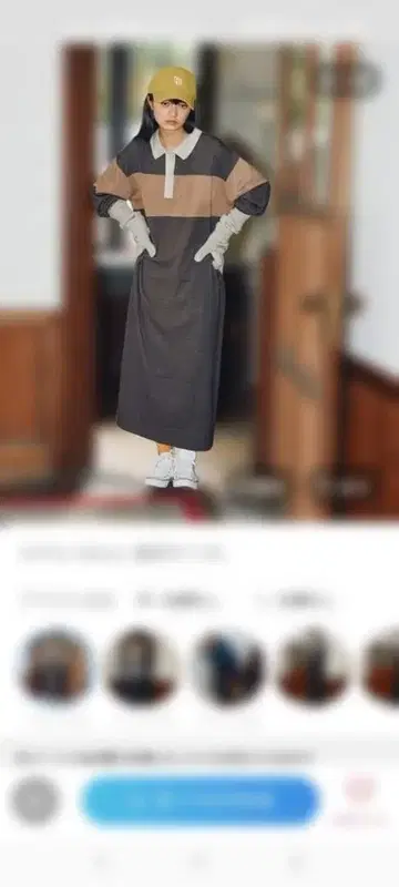 니코앤드 모드 노옴코어 니트 라거 원피스