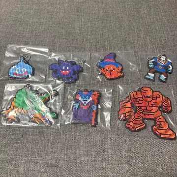 드래곤 퀘스트 복권 G상 러버 스트랩 7종