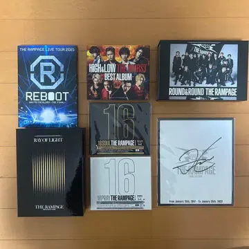 THERAMPAGE DVD 묶음 판매 요시노 호쿠토 사인