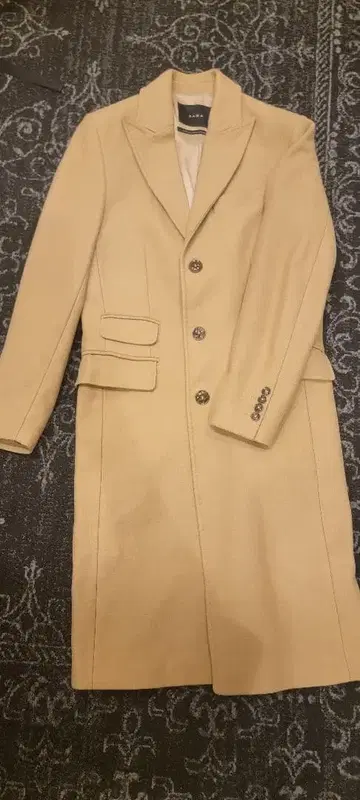 ZARA 체스터 롱 코트