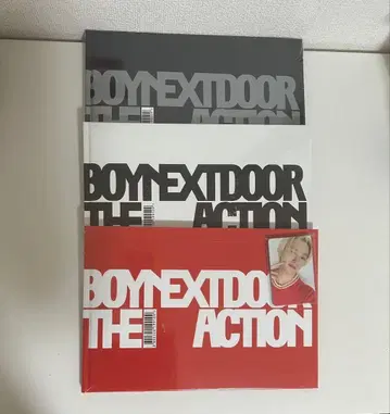 BOYNEXTDOOR THE ACTION 3형태 세트