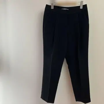 새상품급 띠어리 럭스 팬츠 폴리에스테르 블랙 038