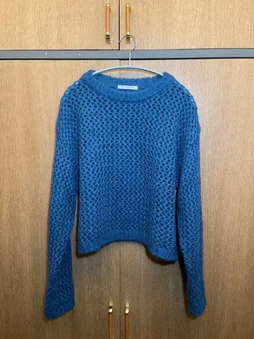 [새상품급] 모헤어 믹스 시스루 니트 풀오버 BEAUTY&YOUTH