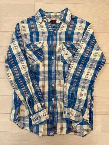 70년대 플란넬 셔츠