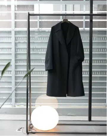 [ 새상품급 ] MB 하이엔드 비슈 울 타이 로켄 코트 블랙 M