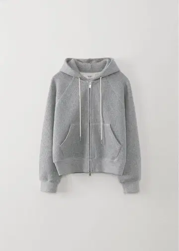 [ OHOTORO ] Nap Waffle Zipper Hoodie