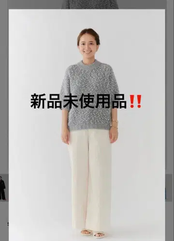 새상품 yori  코듀로이 팬츠 화이트 38