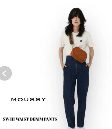 MOUSSY SW HI WAIST DENIM 데님 팬츠 하이웨스트