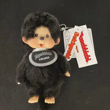 몬치치 컬러즈 키체인 컬러즈 블랙 블랙 마스코트