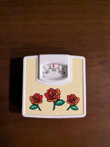 레트로 체중계 완구