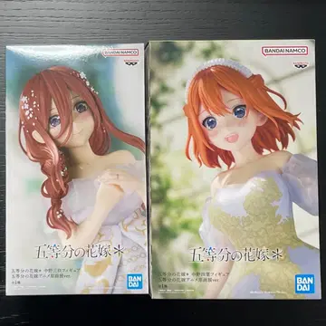 5등분의 신부 나카노 미쿠 나카노 네잎 피규어 애니메이션 원화전 ver.