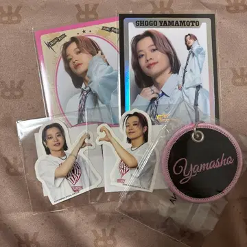 야마모토 쇼고 시크릿 트레이딩 카드 스티커