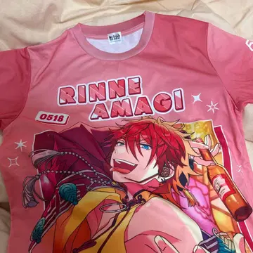 앙스타 아마기 린네 풀 그래픽 T