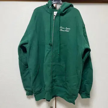 니시노 카나 Love Again Tennis Club 후드티 XL 그린