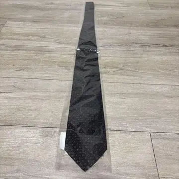 택 포함 미사용 새상품! Calvin Klein 블랙 넥타이 로고