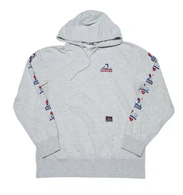 벤 데이비스 로고 프린트 후드티