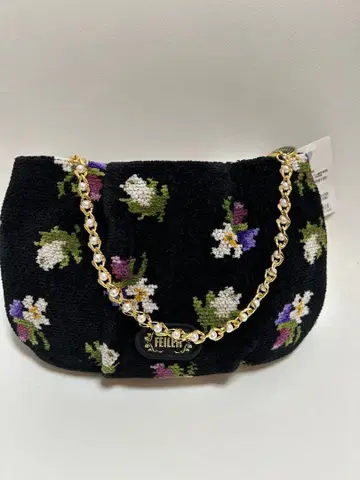 페일러 팬지 체인 펄 숄더백 미사용 새상품