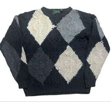 90s 빈티지 케이블 니트 embassy row XL