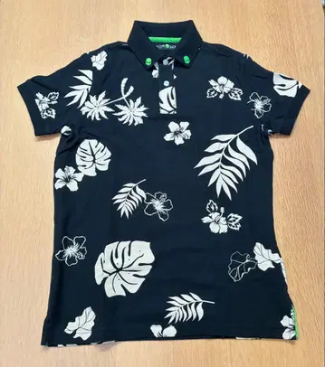 HYDROGEN 하와이안 프린트 피케 셔츠