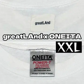 greatLAnd x ONEITA L/S PACK TEE XXL 1장